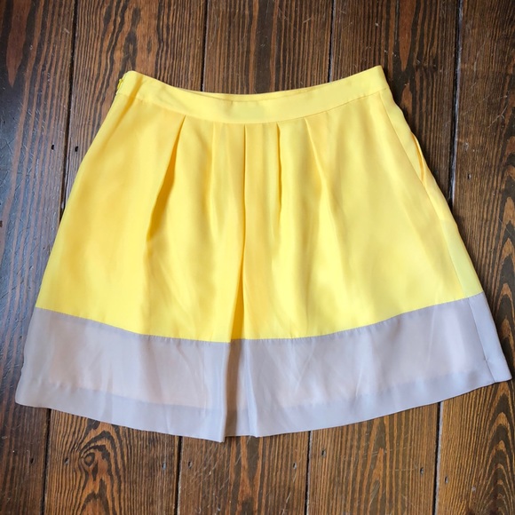 J.Crew Colorblock Skirt, Size 4 - Picture 2 of 7